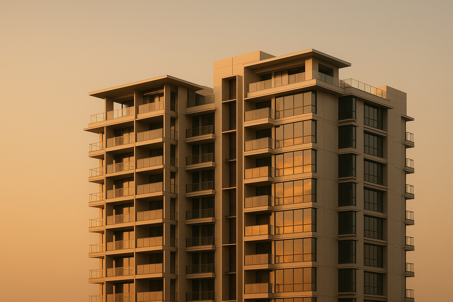 Modern Singapore residential architecture at sunset representing home protection